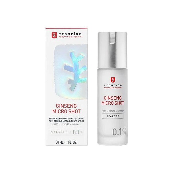 Erborian Ginseng Micro Shot Starter Sérum Facial 0.1% 30ml