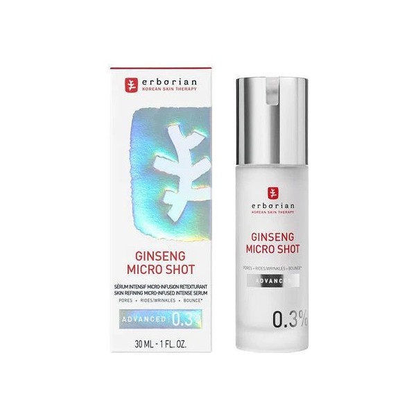 Erborian Ginseng Micro Shot Advanced Sérum Retexturizante 0,3% 30ml