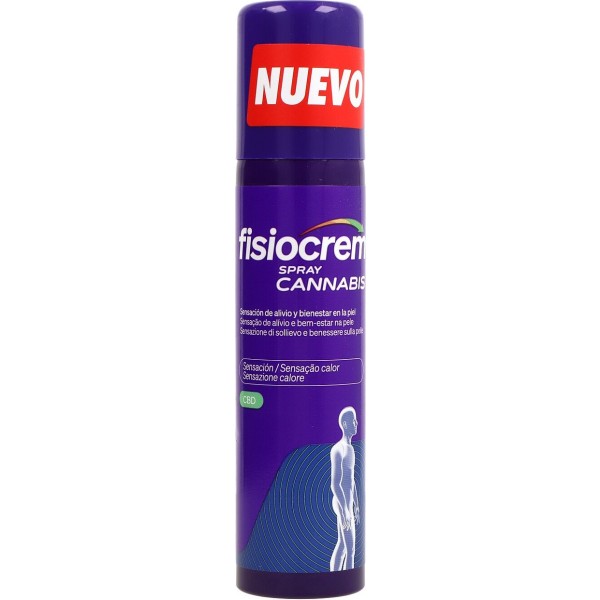 Fisiocrem Spray Cannabis CBD Efecto Calor 100ml